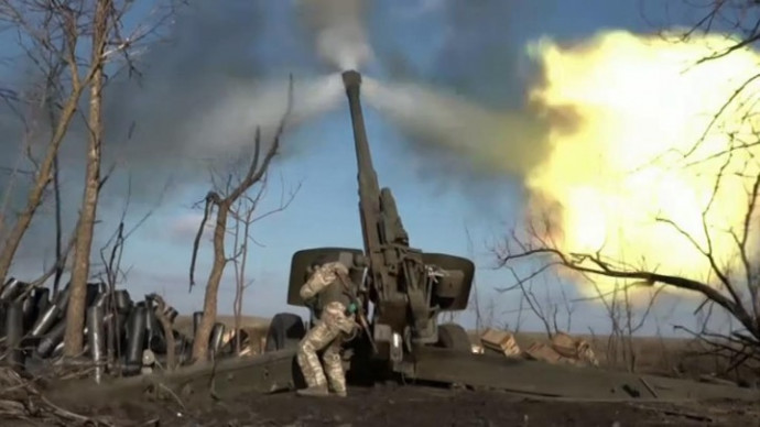 Артиллерия поддержала наступление штурмовиков ВС РФ на авдеевском направлении