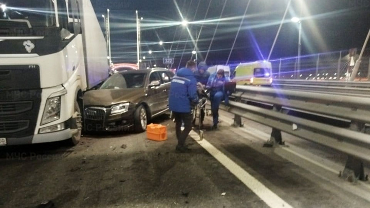 Восемь машин столкнулись на трассе М12 во Владимирской области