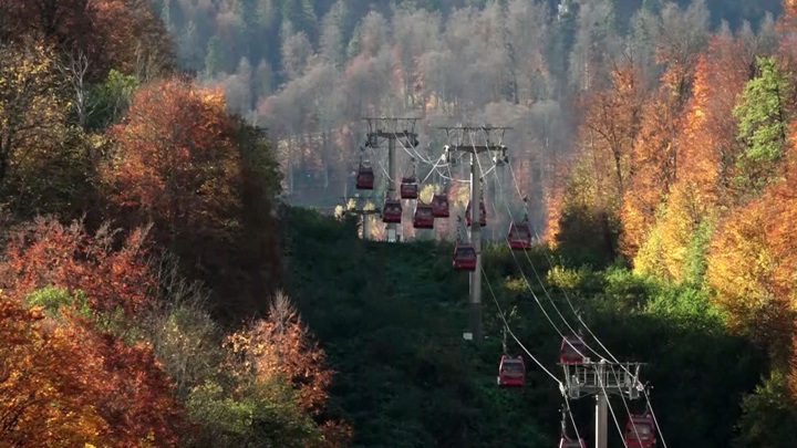 К горнолыжному сезону курорты Сочи обновили инфраструктуру и интерьеры