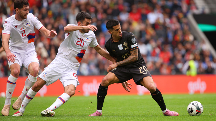 Футболисты сборной Португалии разгромили Армению 9:1 и вышли на ЧМ