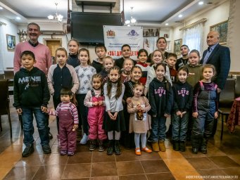 Праздник для детей, организованный обществом грузинской культуры «РУСТАВЕЛИ»