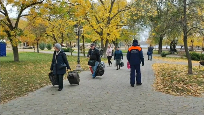 Эвакуация жителей с правого берега Херсонской области завершена