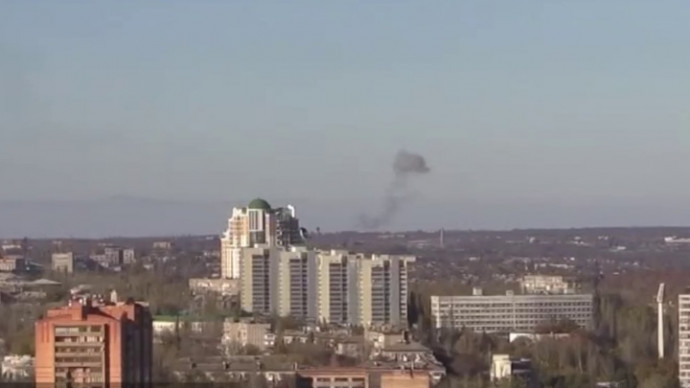 Несколько взрывов прогремели в Киевском районе Донецка