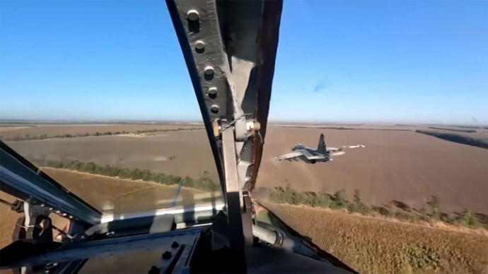 Су-25 ударили по опорнику и живой силе ВСУ в зоне ответственности "Центра"