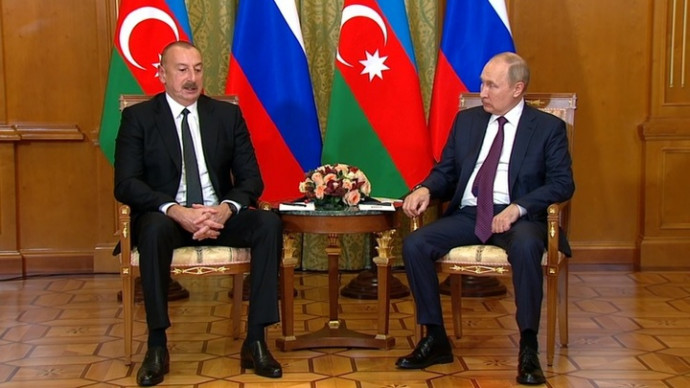 Путин и Алиев 22 апреля проведут переговоры в Москве