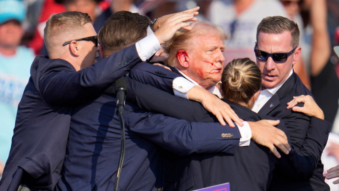 Трамп заявил, что Бог защитил его во время покушения