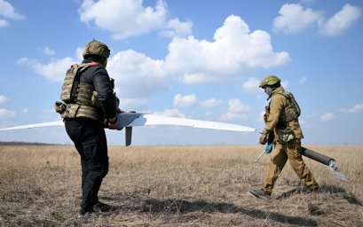 Российский дрон несколько часов следил за украинским ЗРК Patriot