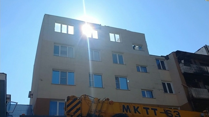 В Белгородской области строители ударными темпами восстанавливают Шебекино
