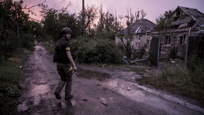 Украинские войска оставили после себя в части Торецка десятки тел мирных жителей